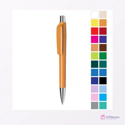 Coloured Plastic Promotional Pen — branded corporate gift Dubai