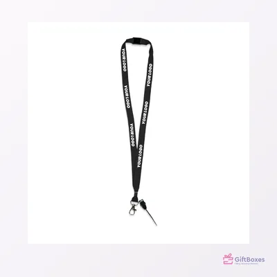 Custom Printed Lanyard, Safety Lock — branded corporate gift Dubai