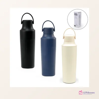 Dual Opening Insulated Steel Bottle, 500ml — branded corporate gift Dubai