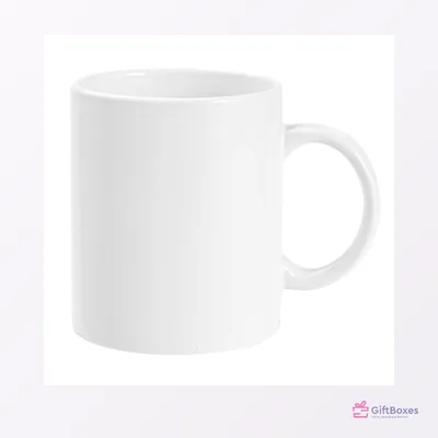 White Ceramic Printed Mug — branded corporate gift Dubai