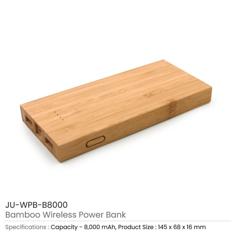 Bamboo Wireless Powerbank