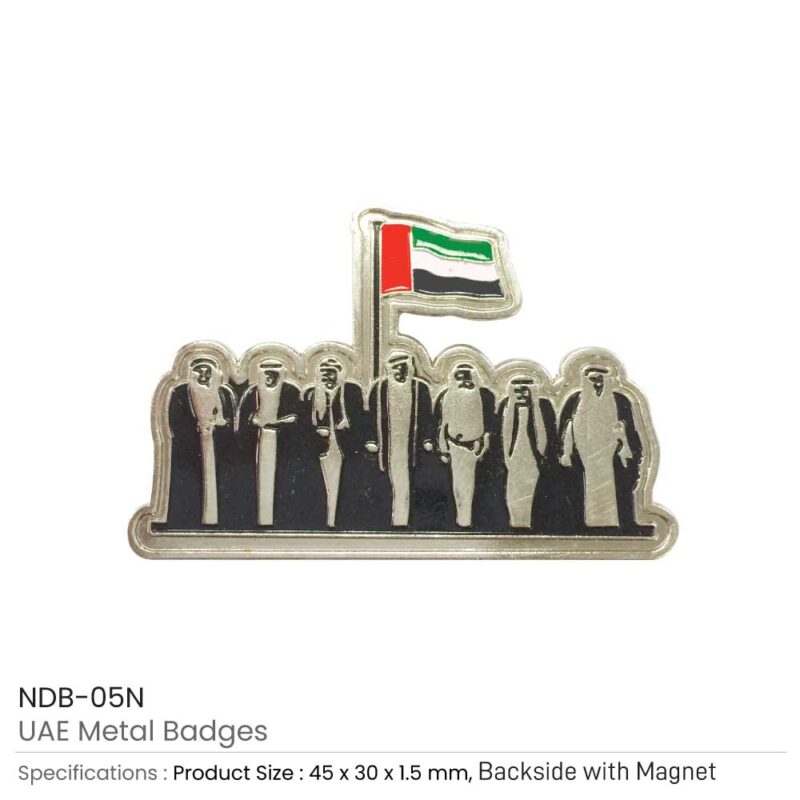 UAE Metal Badges